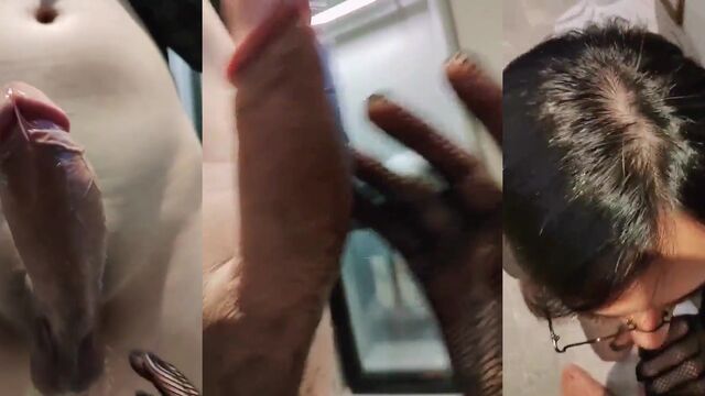 A beautiful woman squirts while rubbing her pussy in part 2