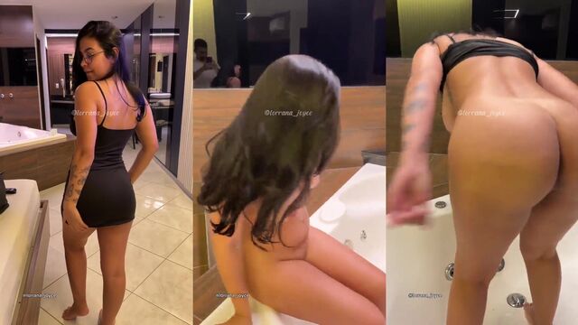 A young and beautiful transsexual sissy Joyce gets fucked hard