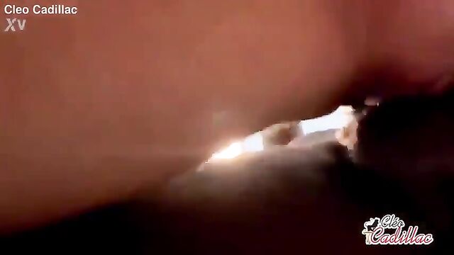 Amateur woman shows her huge ass in thong underwear and masturbates