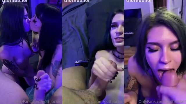 Goth girl fucks like a slut in the graveyard