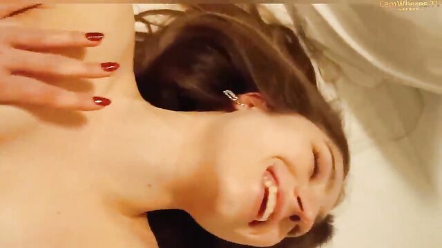 Two sexy Ukrainian girls are having fun without guys, exploring each other