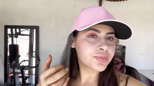 Bella Menezes is a sexy Brazilian who loves to be face-fucked