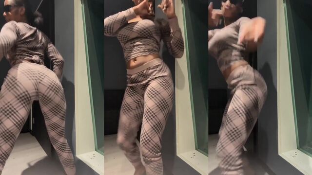 The man made cumshot tribute to sexyy red without using hands