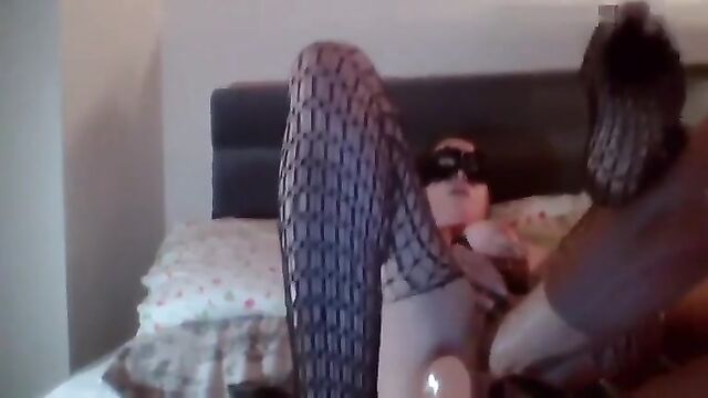 Amateur busty wife gets her pussy hammered by her husband