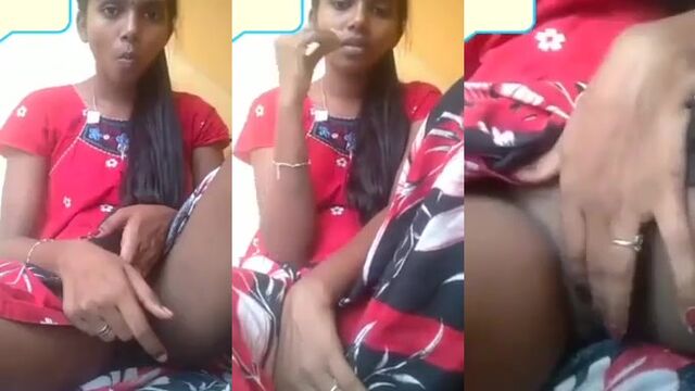 Indiana shows her shame by exposing her sweet pussy