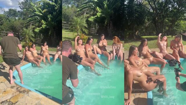 Hot pegging action with the manly gaucha