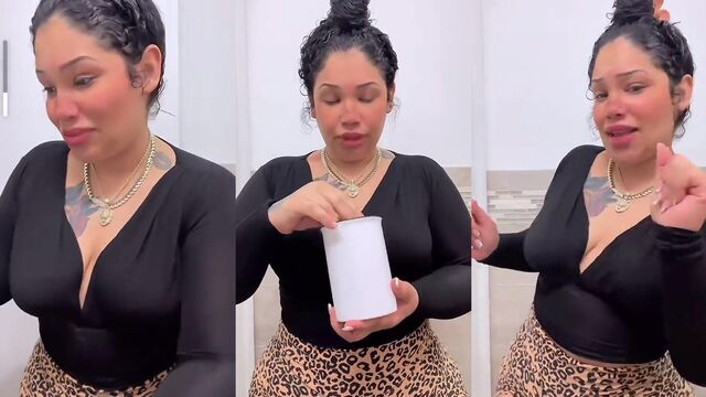 A unique woman with a rubber-like body gets fucked hard by her maid