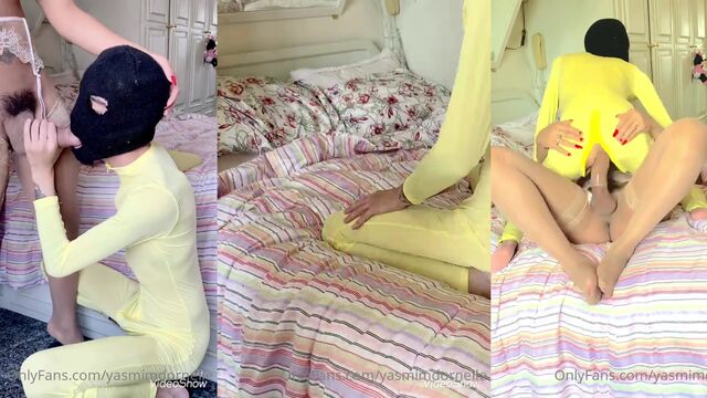 Big cock shemales Yasmin Dornelles and Bruna Ferrari use their burglars holes