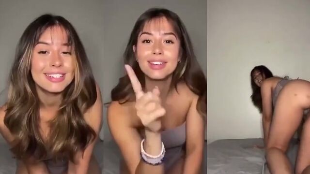 Pawg gets fucked upside down on the wall, her tits fall out