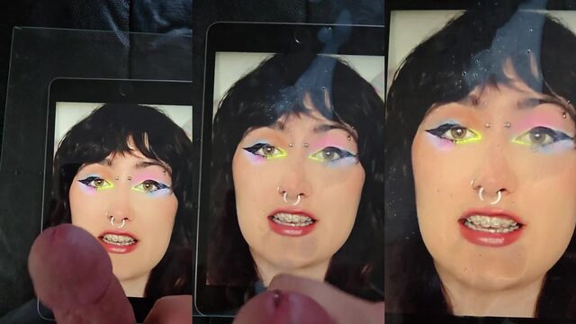 The Izzzyzzz girl is a cum tribute artist who wants to give you a blowjob