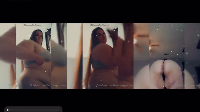 Renee is a sexy nurse with huge natural tits