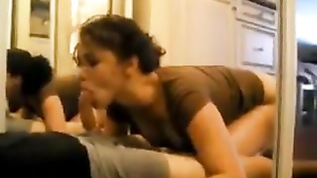 I was almost caught riding my boyfriend by my mom