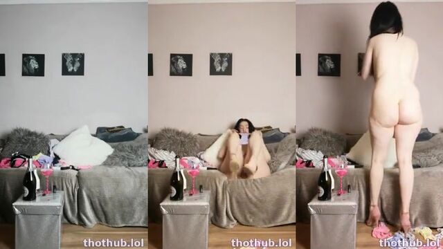 A young woman has sex with her boyfriend using a vibrator