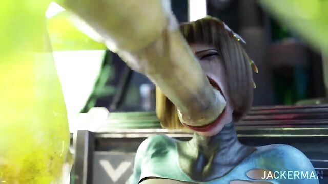 Phantom fucks with a big mommy with big tits