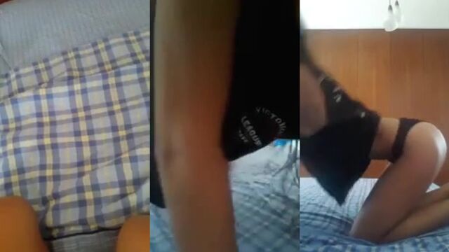 Russian teen with perfect tits gets fucked on Periscope