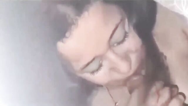 Pinay girl sucks cock under the blanket, oh my god!