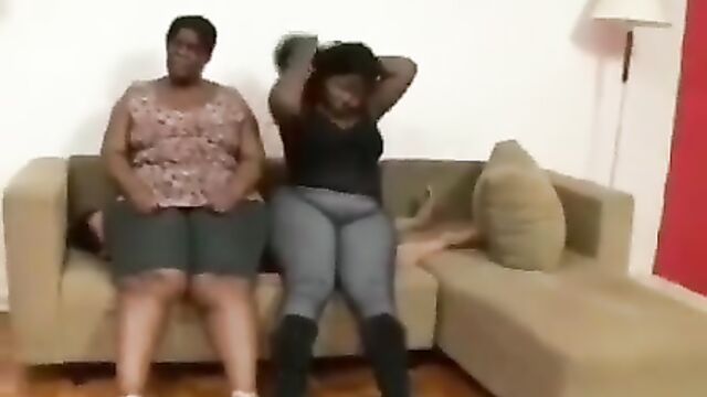 Bbw woman saddled and facesitted by her dominant partner