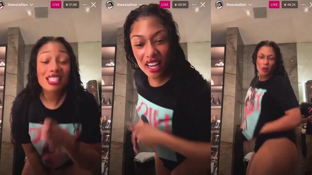 The sexy girl is dancing to hip hop music with an amazing body