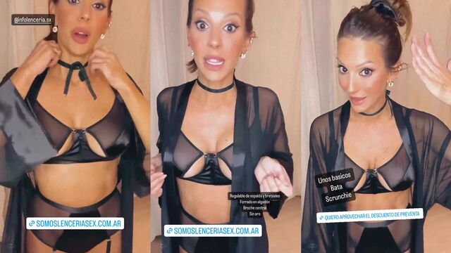 Noelia Marzol squirts her pussy and gets cum on her part 2