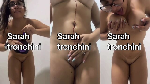 The beautiful office girl Sarah Tronchini seduces her boss