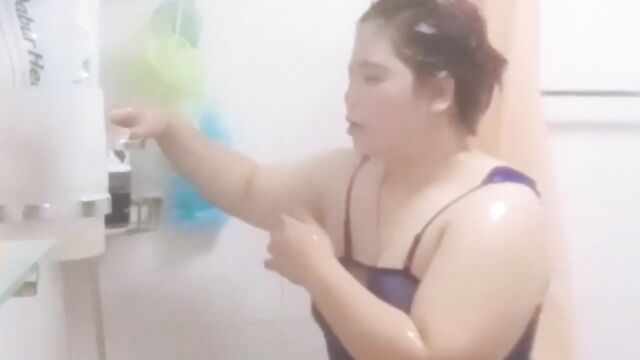 A young girl is having fun with someone on YouTube