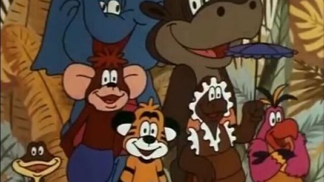 Советский мультфильм "Тигрёнок и его друзья" все серии подряд.