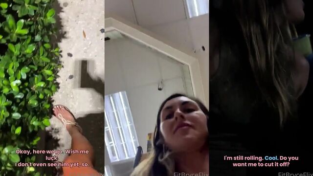 Public sex of girl B in a store, she has no shame