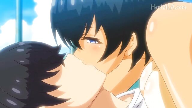 Summer in 4K anime style hentai with a kinky twist