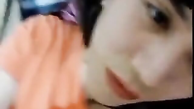 Babe fucks with her boyfriend on cam show