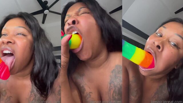 Jamming with daddy’s cock is the best treat