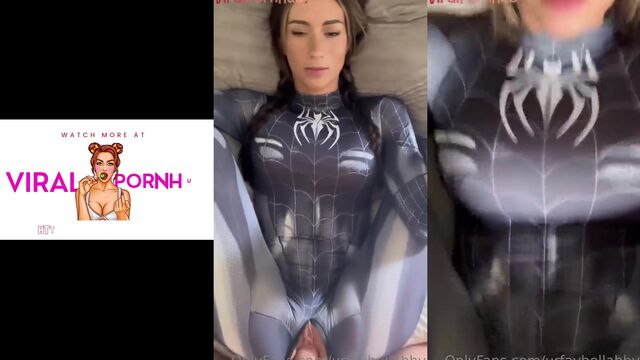 Spider women got fucked till creampie by a huge dick in this video