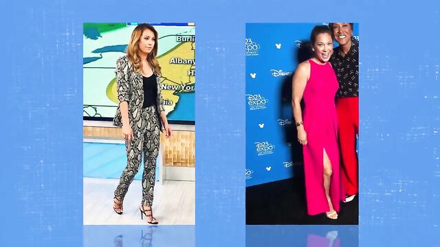 Ginger Zee gets her pussy railed by two cocks