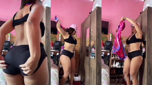 Bra Bunch - Coroa Delicia, a super cute Brazilian crown, is having fun with a young man
