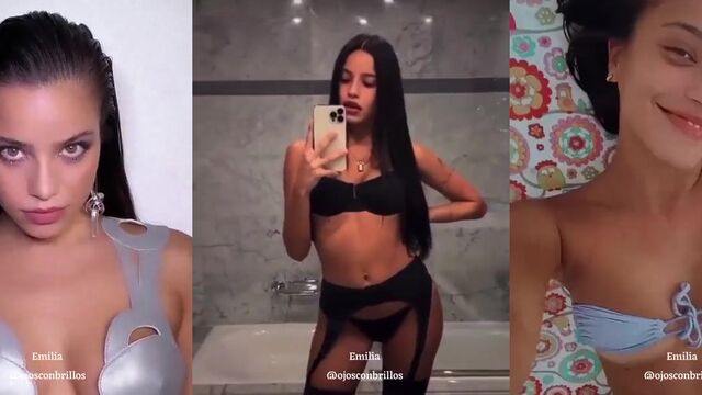 Emilia Mernes in hot action scenes (vids)