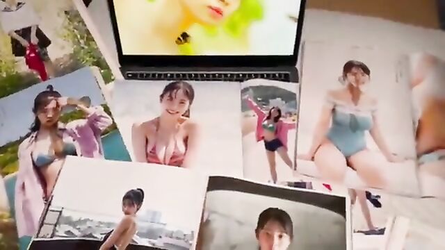 Bukkake with the beautiful high school girl Kikuchi Hina in a sailor fuku
