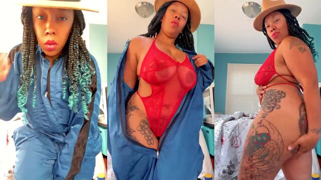 A girl with unique features enjoys intense sex with a strong partner