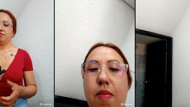 The cleaning lady gets her pussy cleaned up after work