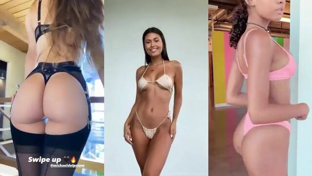 Bikini try on haul compilation video for sexy ladies