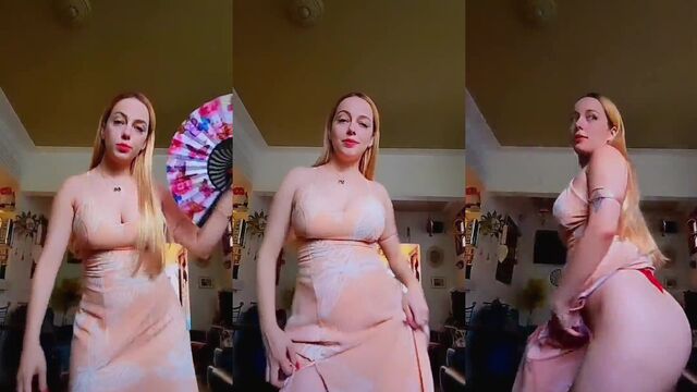 Busty Beatriz works her magic in a sensual and erotic way