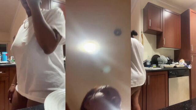 A man got his dick wet with juices on Instagram Live