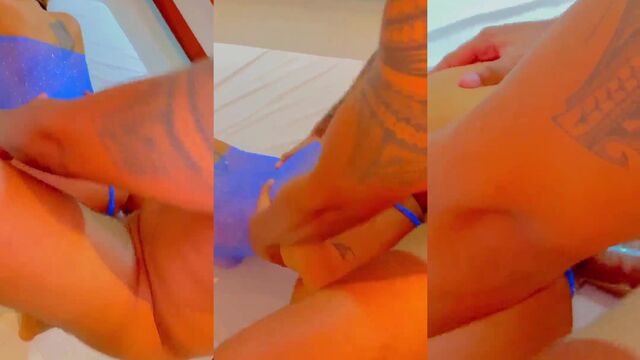 Beautiful Kaylane Silva in sensual and passionate action, showcasing her allure