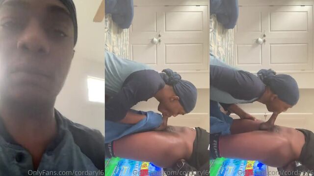 A hung top gives the bottom a sloppy blowjob and fucks him hard