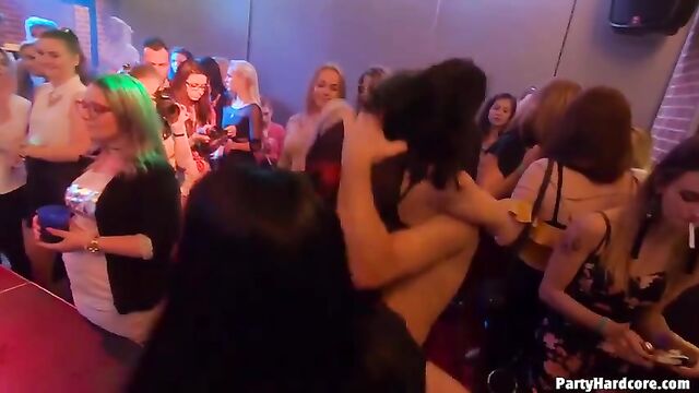 Girls going crazy in Las Vegas, part 2, absolutely wild action!