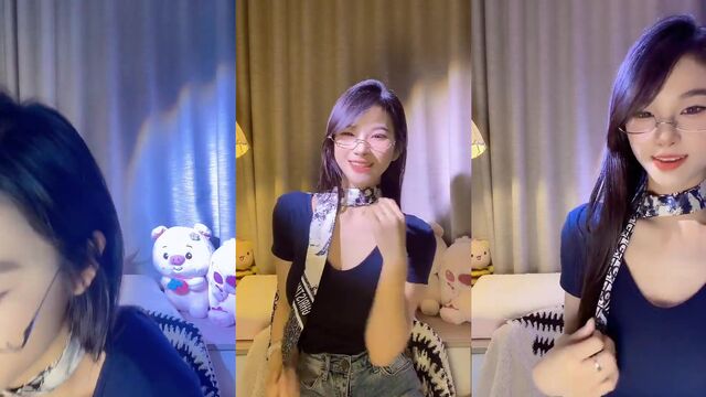 A TikTok video of an Asian girl that went viral and got banned
