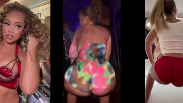 Ice Spice and Latto Ai Joi from behind the scene