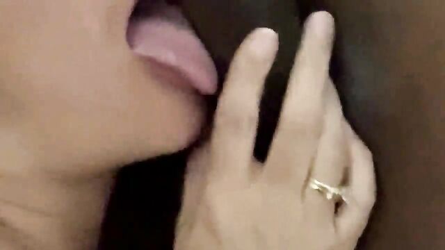 A slutty wife gets fucked by a BBC bull on the first date