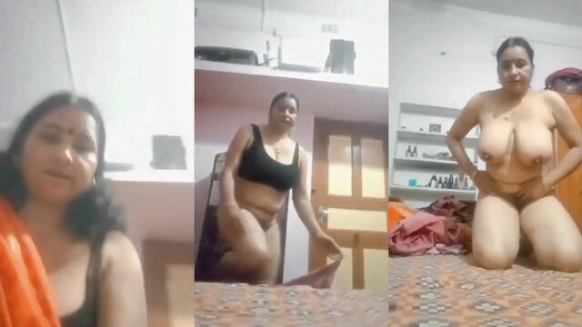 Desi step aunties are ready to do anything for sex