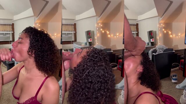 A woman with a sexy body takes a shower and caresses herself