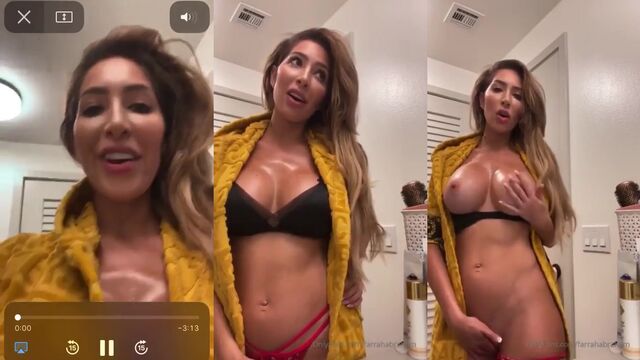 Porn actress Farrah Abraham fucked in her new role on camera