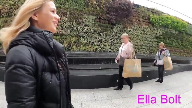 Ella agreed to get fucked and give a blowjob on the street for money